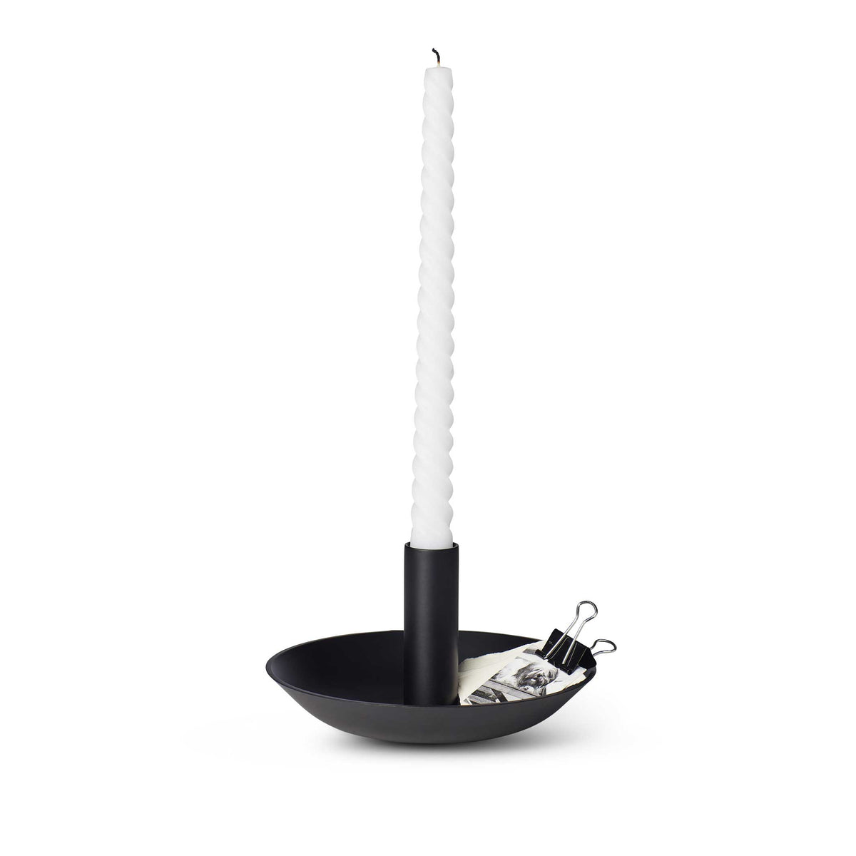 Candle Holder "Water Lily" – Steel · Ø 15 cm | Spring Copenhagen