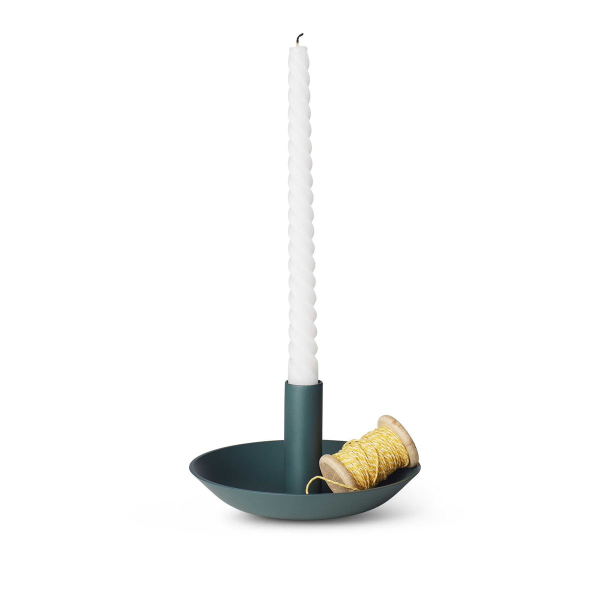 Candle Holder "Water Lily" – Steel · Ø 15 cm | Spring Copenhagen
