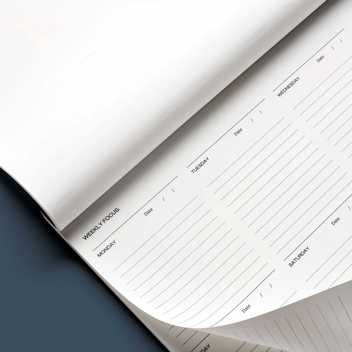 WEEKLY DESK PAD | A4 | Karst Stone Paper