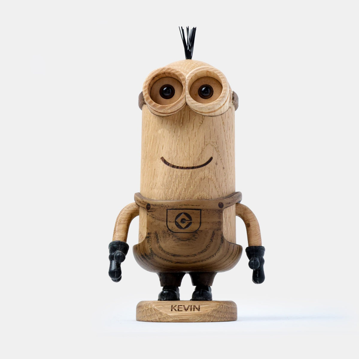 Holzfigur Kevin Klein – Eiche · 14,5 cm | boyhood × Minions