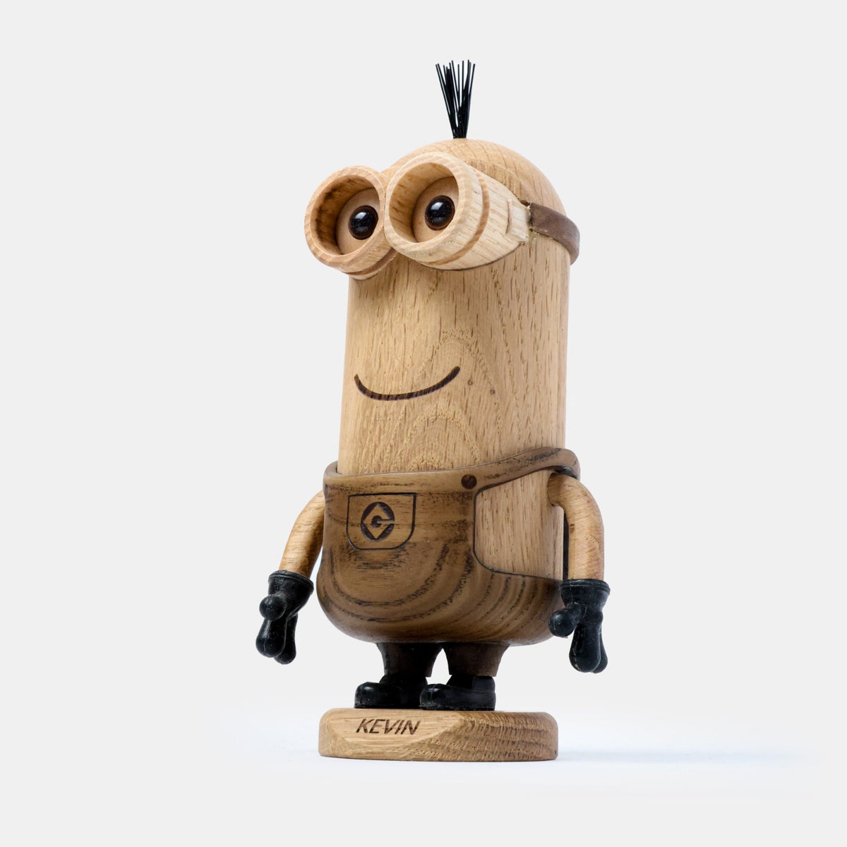 Holzfigur Kevin Klein – Eiche · 14,5 cm | boyhood × Minions