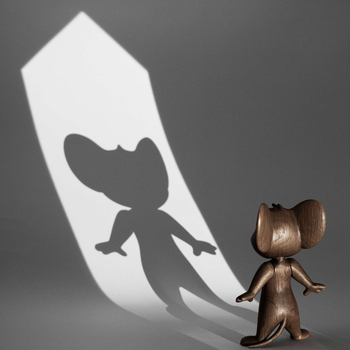 Holzfigur Jerry Groß – Eiche · 20 cm | boyhood × Tom & Jerry