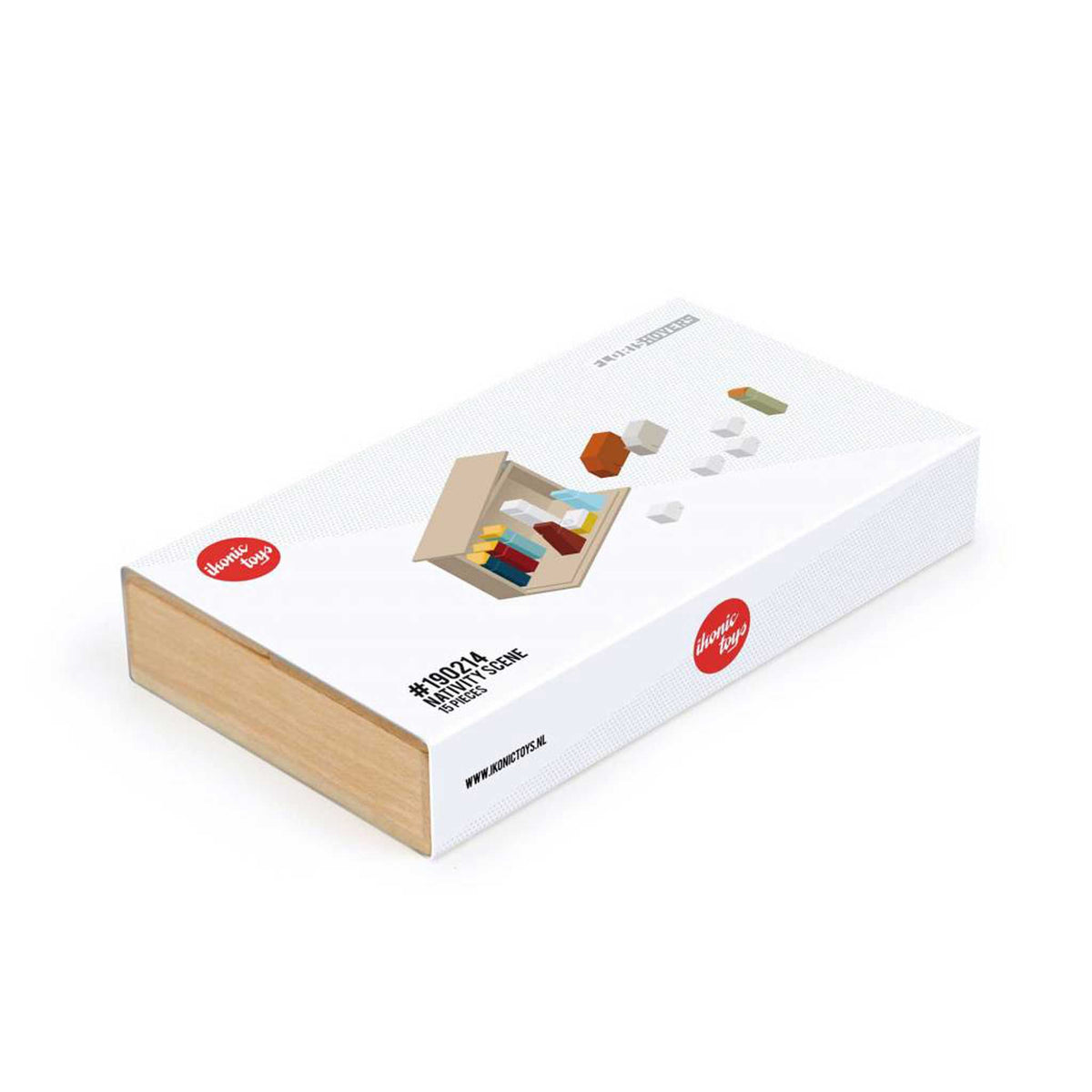 NATIVITY SCENE - minimalistisches WEIHNACHTS KRIPPEN SET - 15 Teile | Floris Hovers | Ikonic