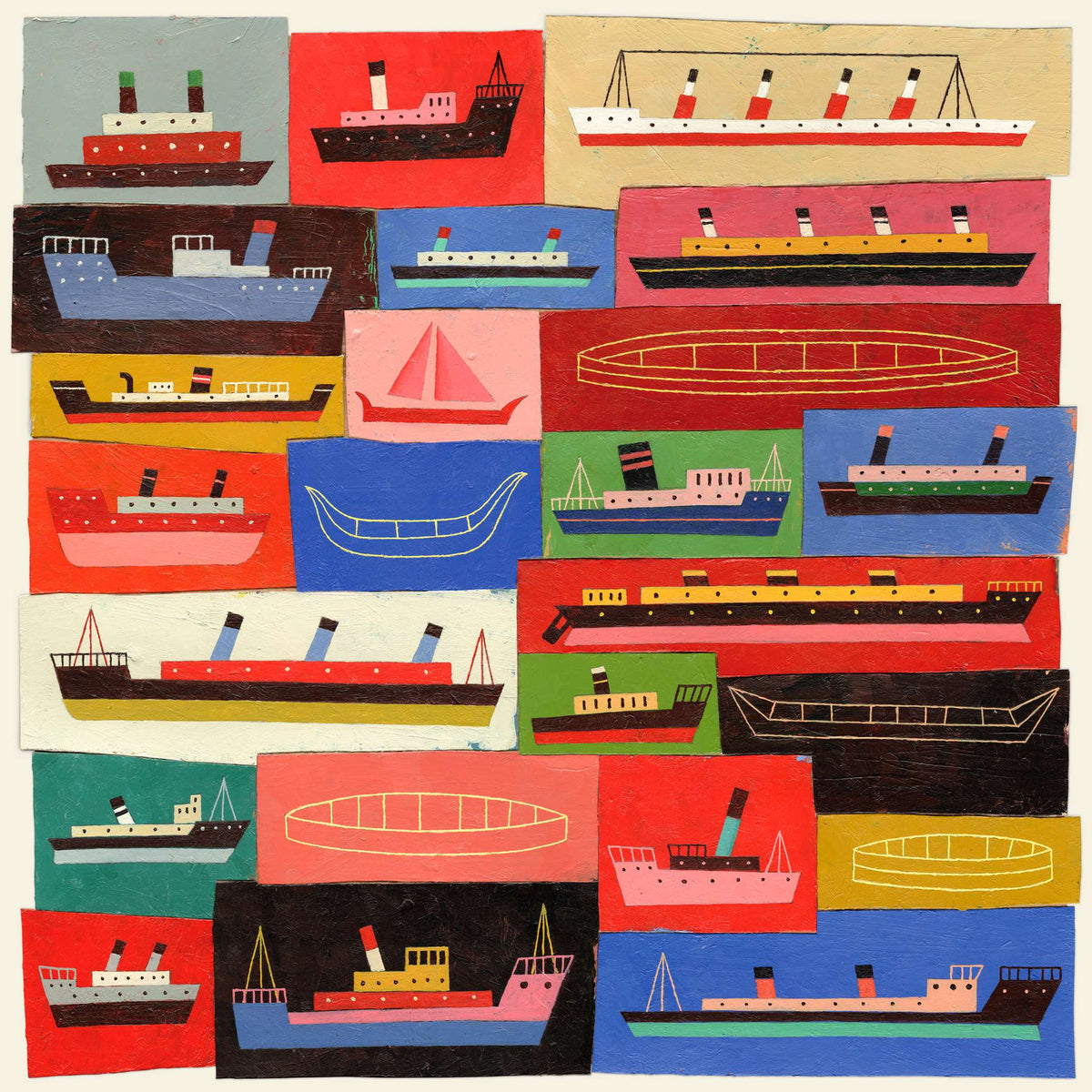 BOATS - Boote & Schiffe Puzzle 1.000 Teile - Martin Jarrie | parkside