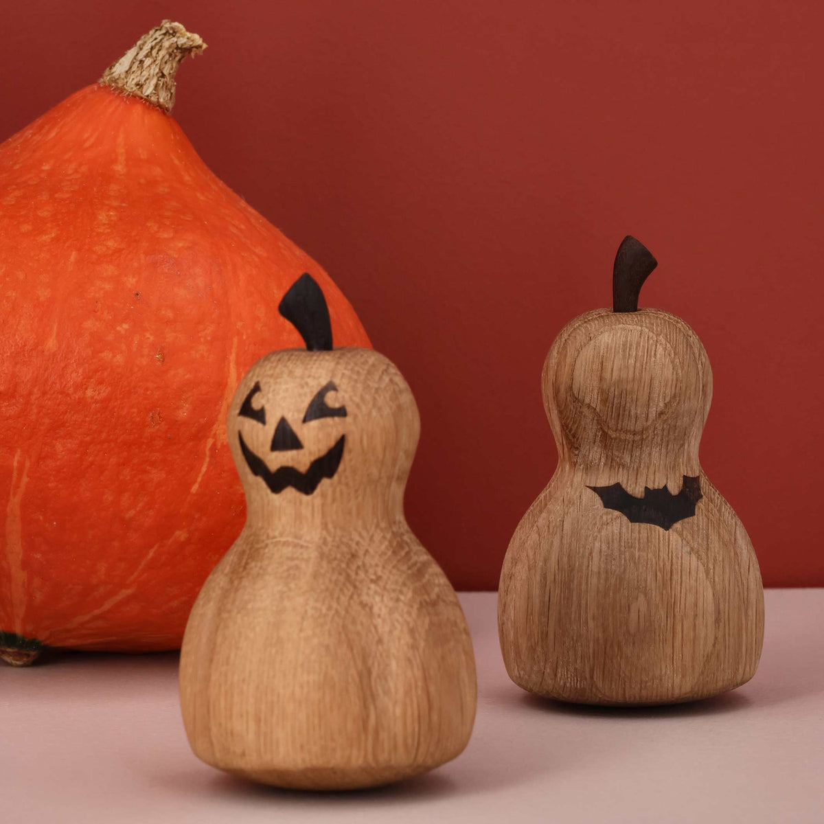 Holz-Kürbis "The Pumpkin" – Eiche · 10 cm | Spring Copenhagen