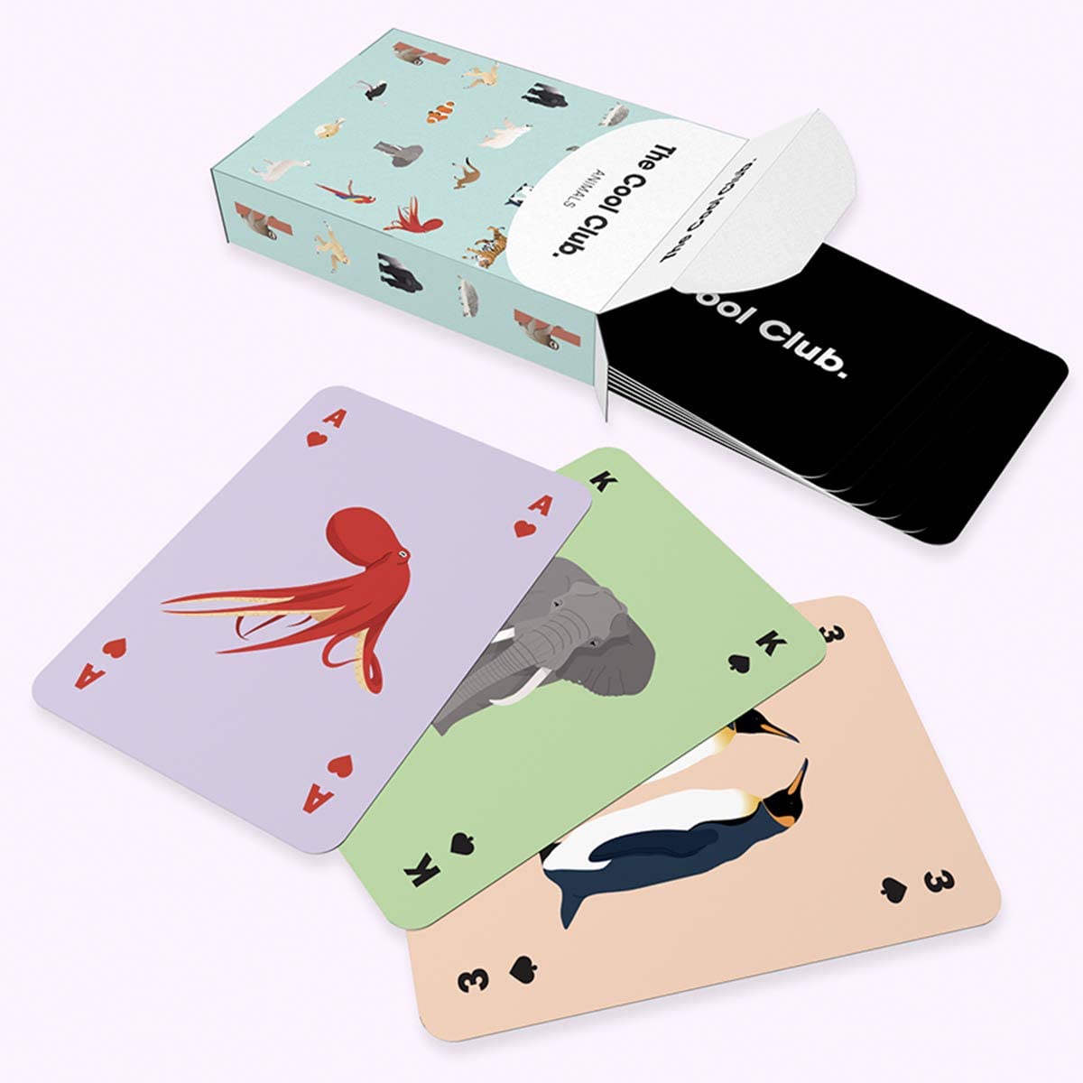 Playing Cards Animals – Animal Motifs · 54 Cards | The Cool Club