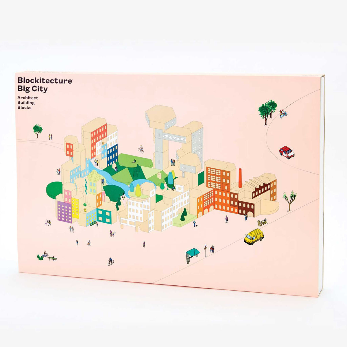 BLOCKITECTURE® | BIG CITY SET | Holz Architektur BAUSTEINE | James Paulius | Areaware