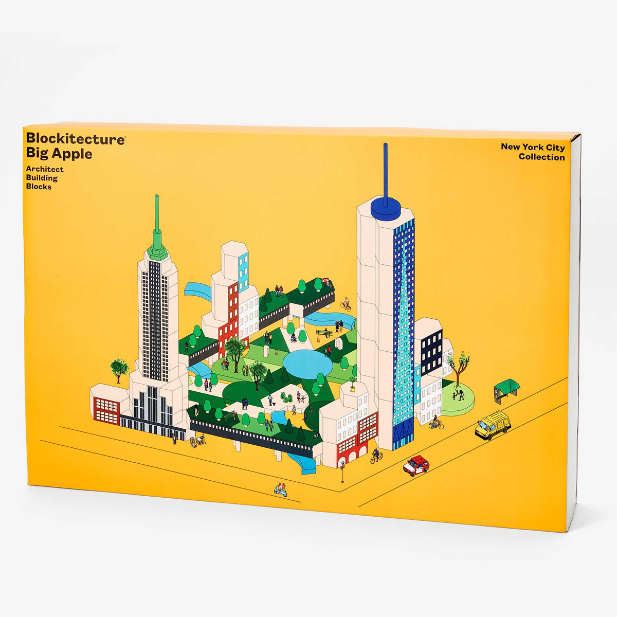 BLOCKITECTURE® New York City | BIG APPLE SET | Holz Architektur BAUSTEINE | James Paulius | Areaware