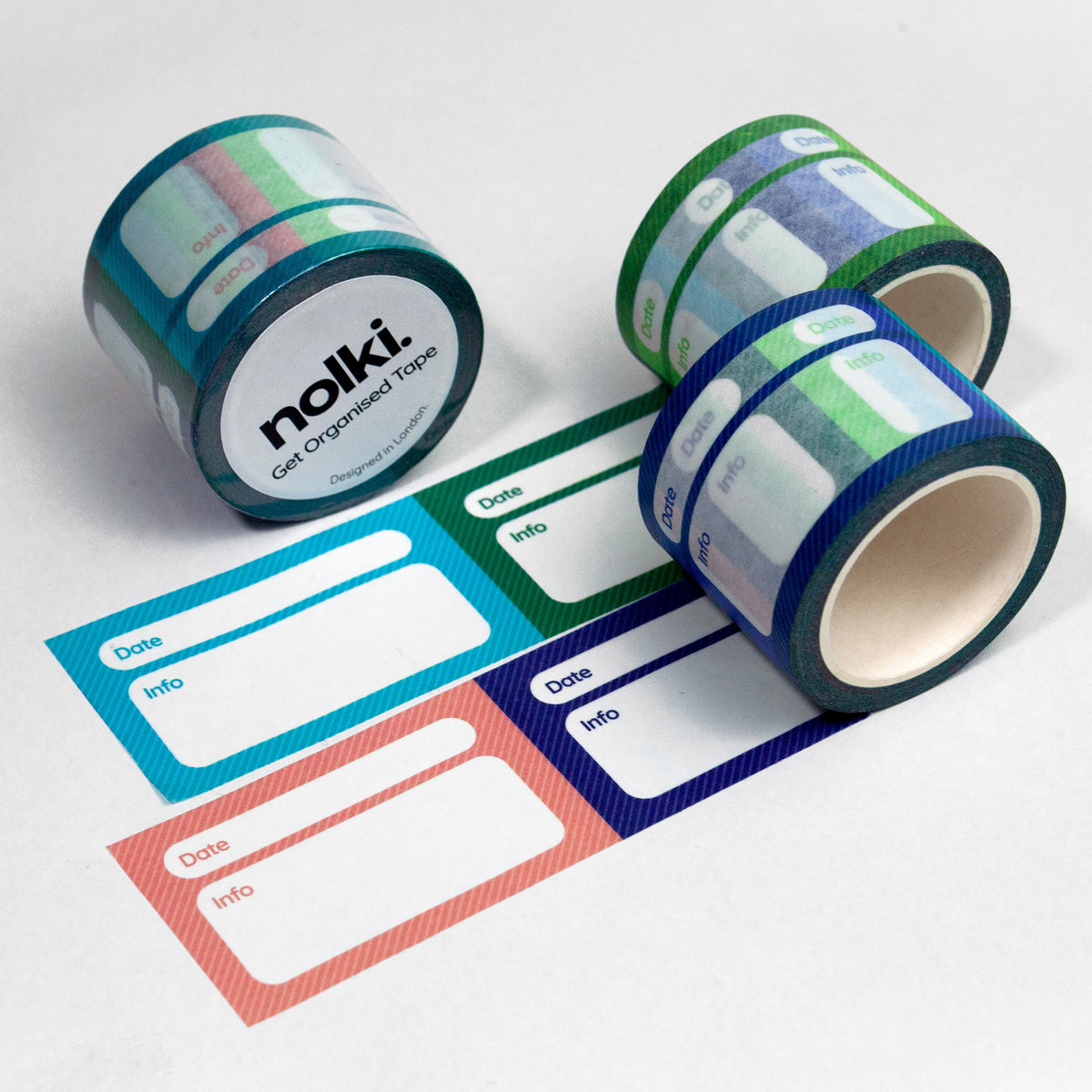 Washi GET ORGANIZED | MASKING TAPE | Organisiere Deine Zeitplanung | nolki
