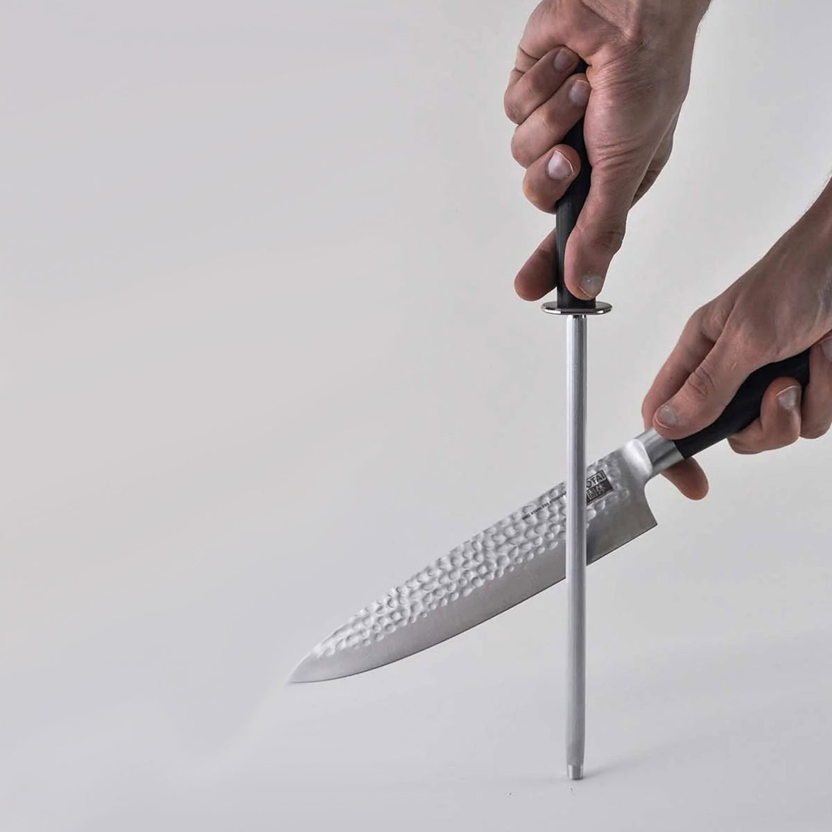 ACIER À AIGUISER | AIGUISEUR DE COUTEAU | Longueur de tige de 30 cm | Kotai