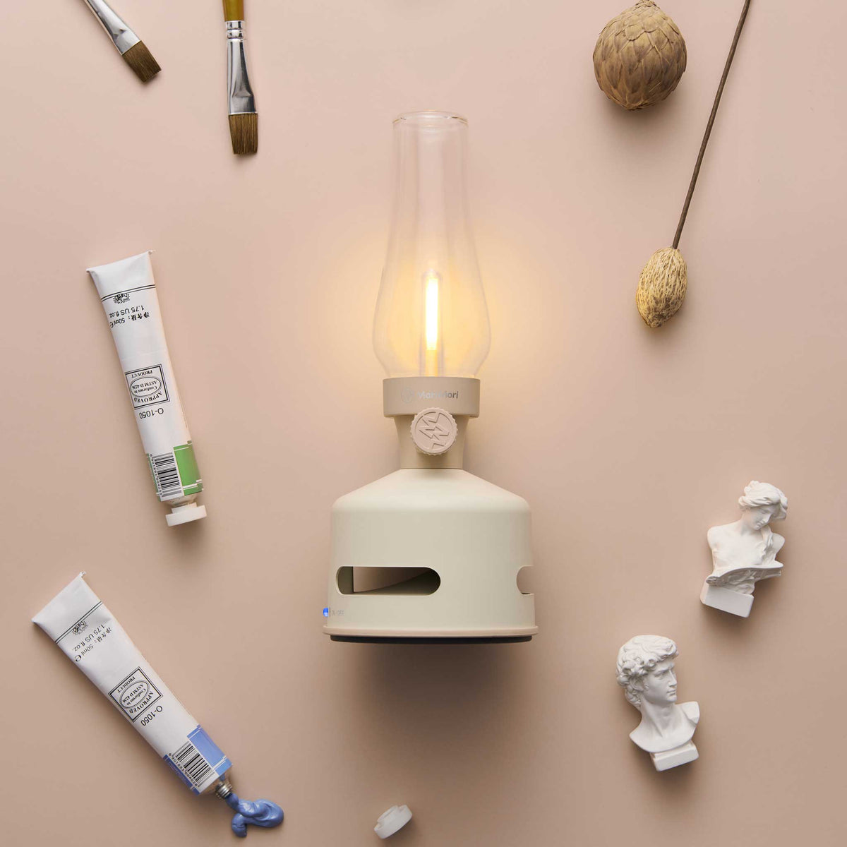 LED Laternen-TISCHLEUCHTE & Bluetooth-LAUTSPRECHER | Keen Hsu | MoriMori - Charles & Marie
