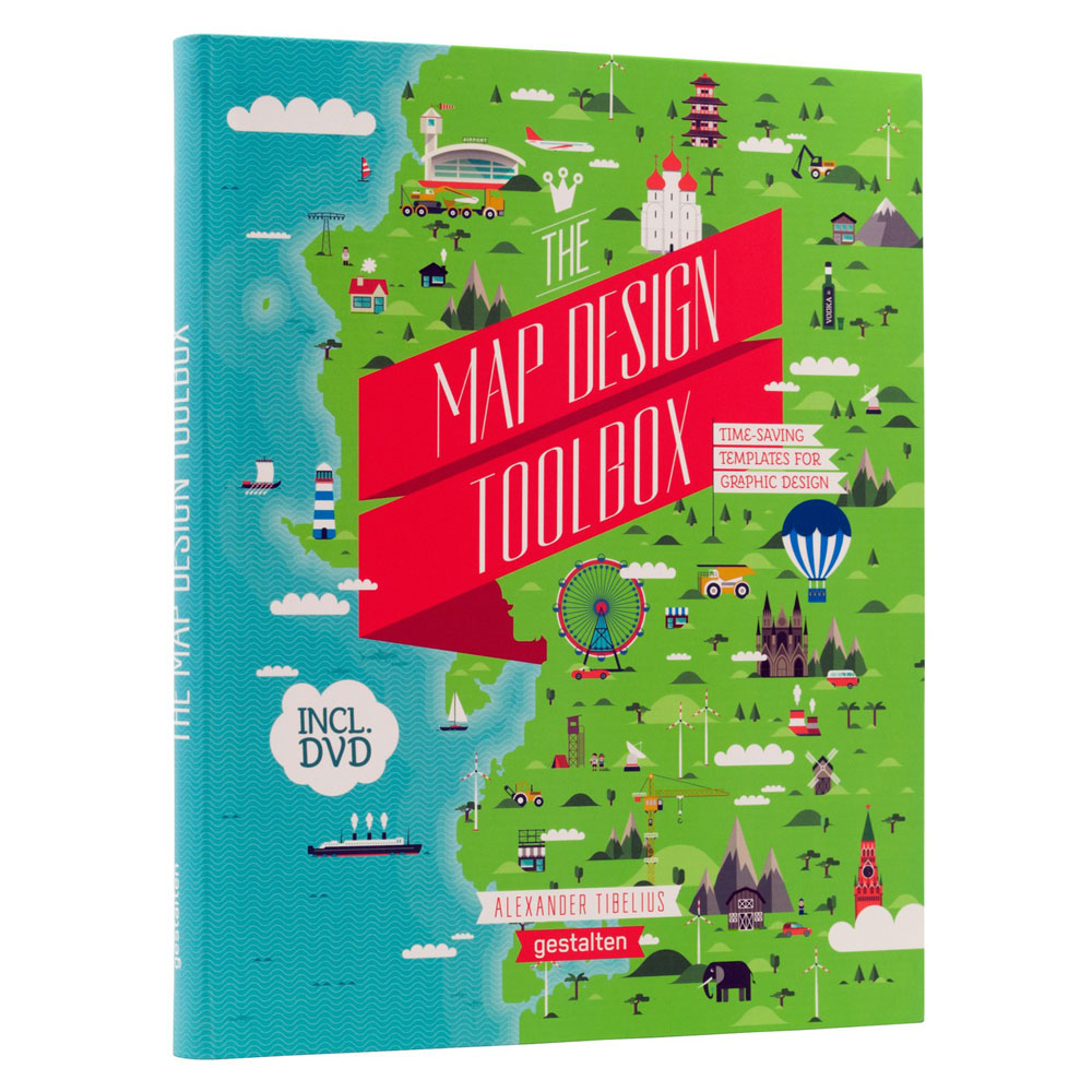Buch "The Map Design Toolbox" – Hardcover | Gestalten