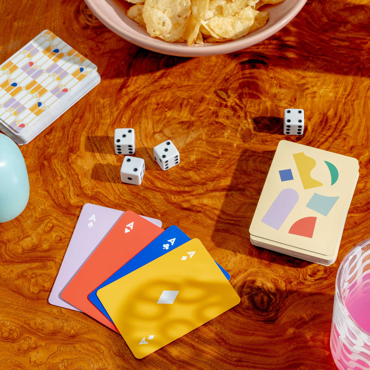 Spielkarten Poketo – 2 × 32 Karten | Areaware