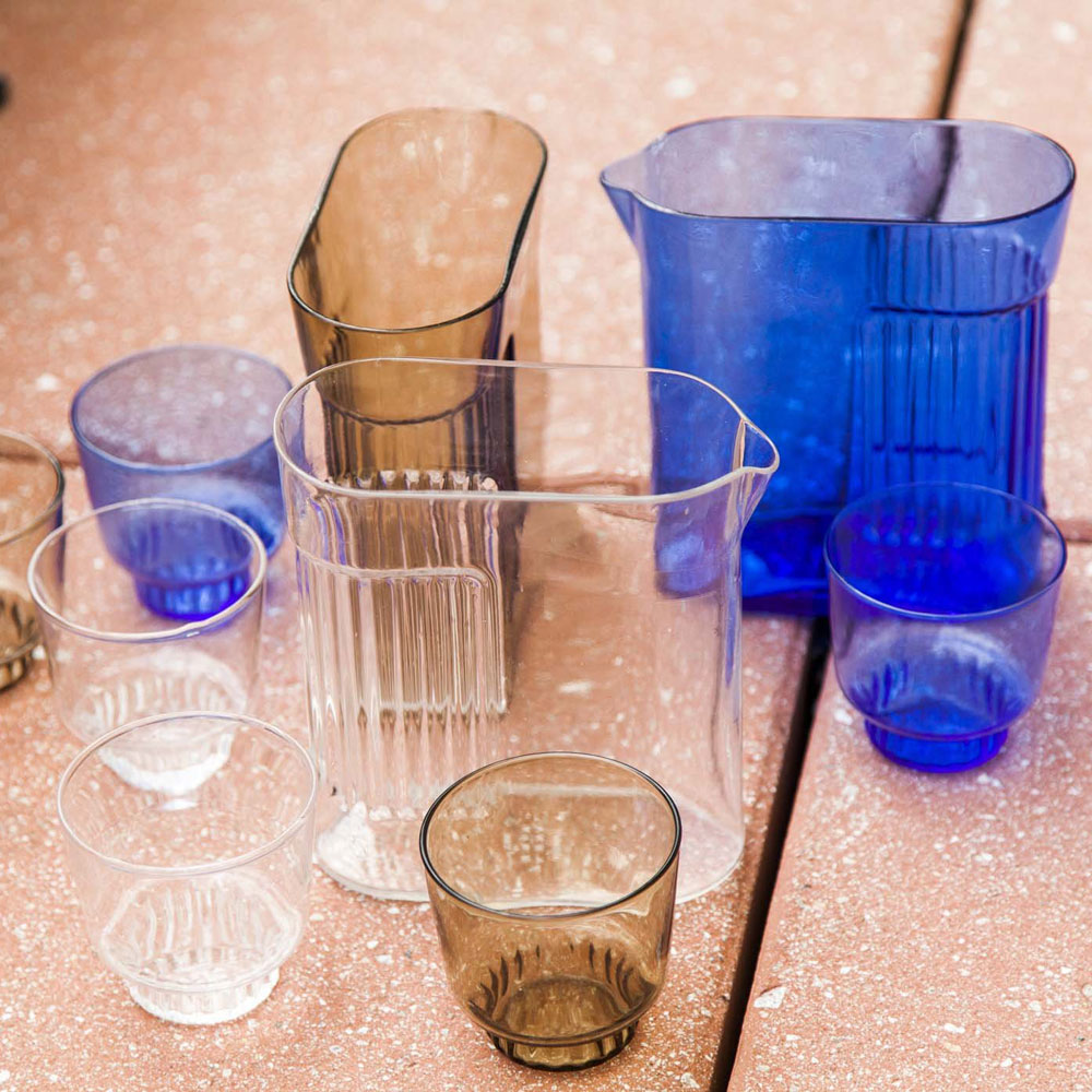 RIDGE KITCHEN PITCHER | GLAS-KARAFFE | Visibiltiy | Areaware - Charles & Marie