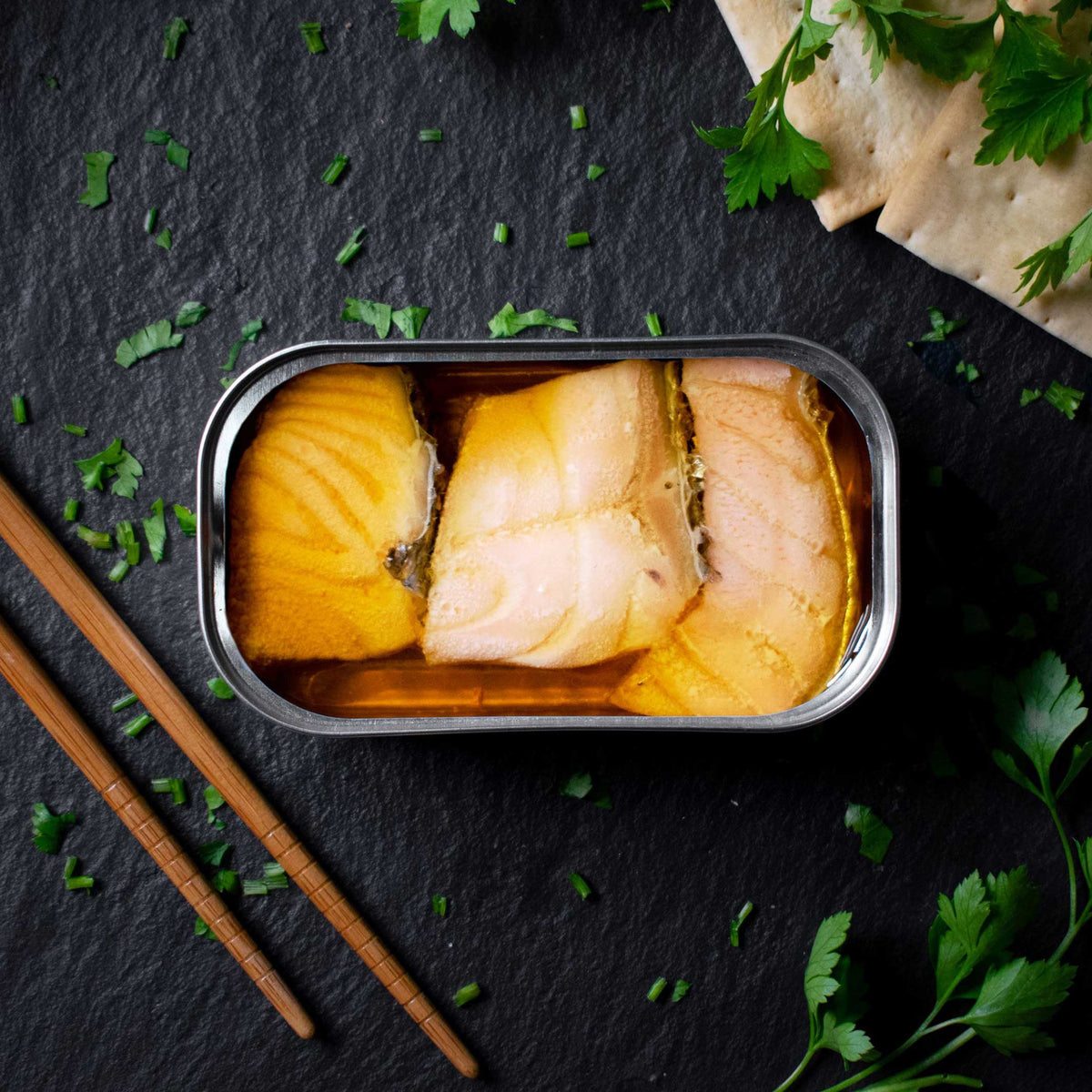 Geräucherter Lachs in nativem Olivenöl extra – 90 g | José Gourmet