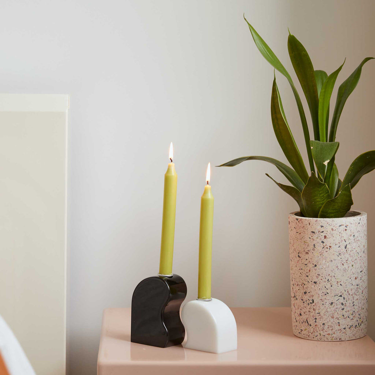 SEYMOUR | CANDLEHOLDER | Set of 2 | Objects for Objects | Areaware