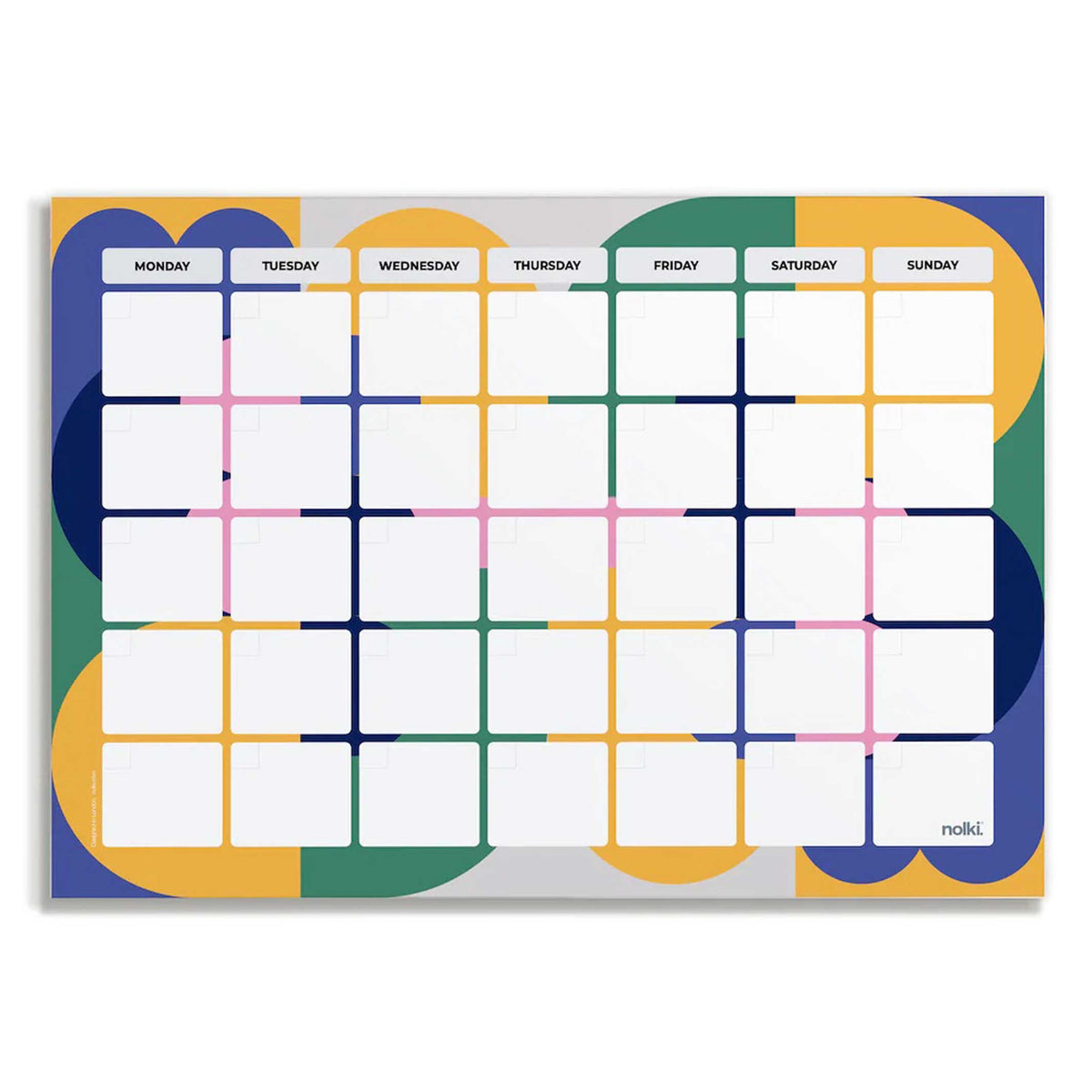 WEEK DESKPAD & PLANNER Nina | WOCHEN SCHREIBUNTERLAGE | A4 & 50 Seiten | nolki