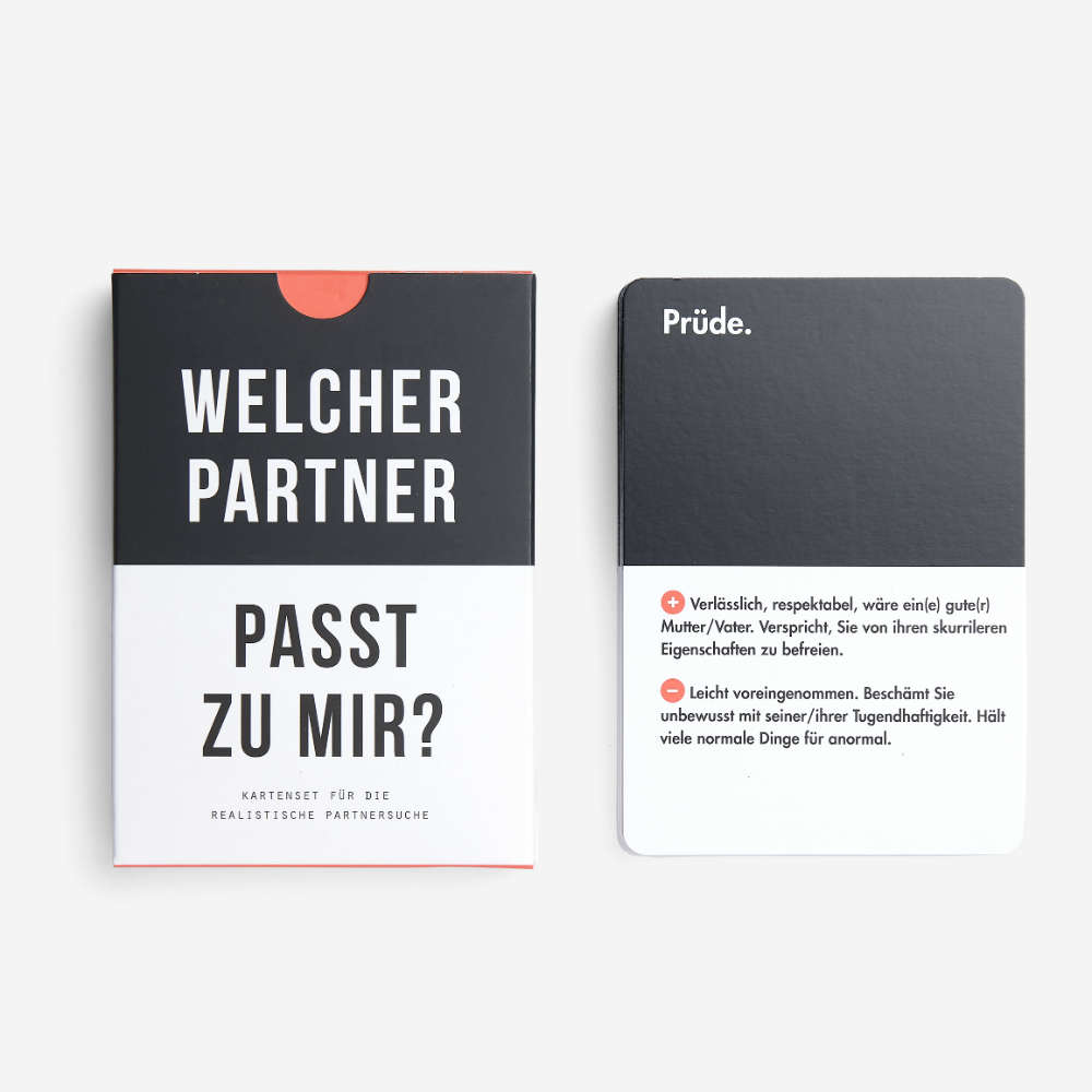 Kartenspiel "Welcher Partner passt zu mir?" | The School of Life