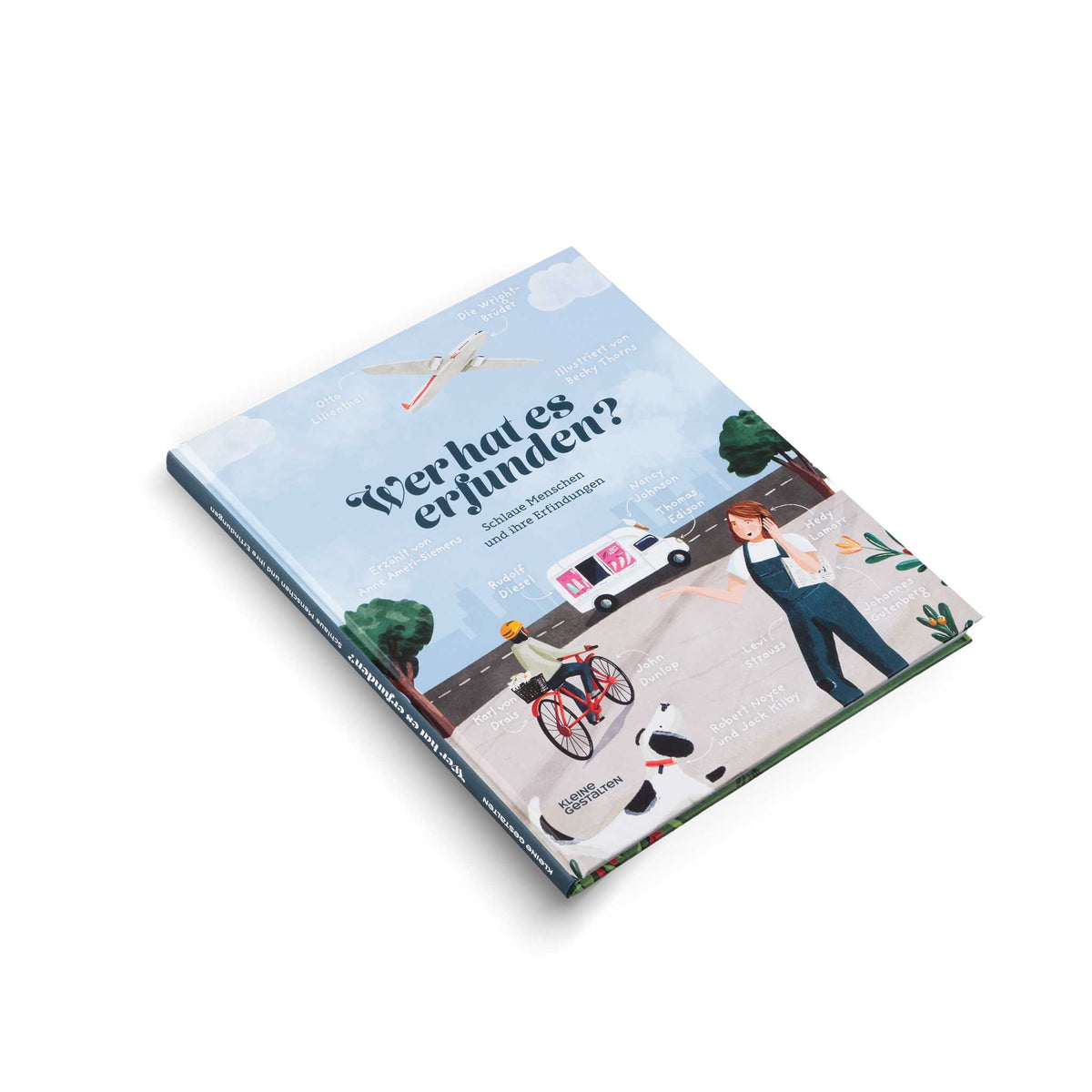 QUI L'A INVENTÉ? | LIVRE POUR ENFANTS | Maison d'édition de design