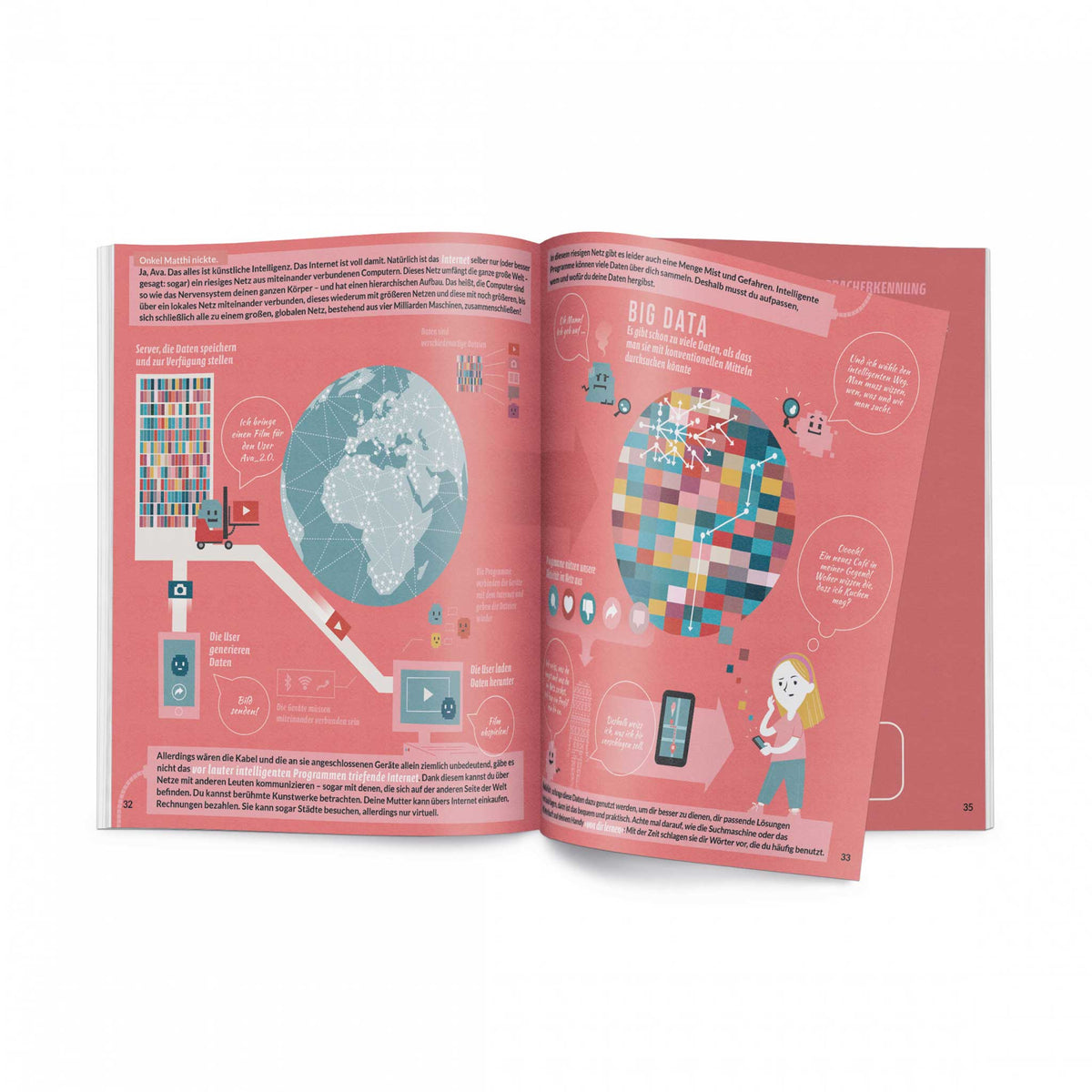 AVA im Land der Zukunft | Wie KÜNSTLICHE INTELLIGENZ funktioniert | KINDER-WISSENBUCH | Ryszard Tadeusiewicz & Maria Mazurek | Helvetiq - Charles & Marie