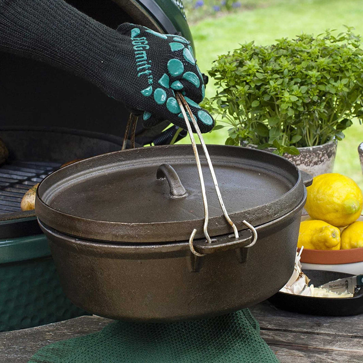EGGMITT | Hitzebeständiger GRILLHANDSCHUH | one Size | Big Green Egg
