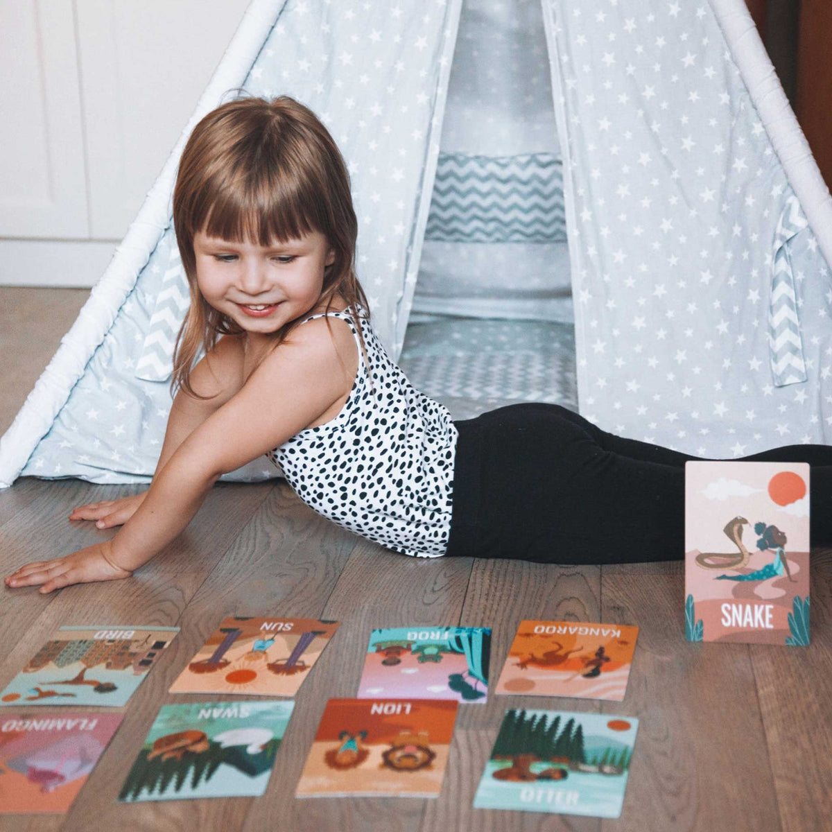 YOGA POUR ENFANTS | JEU DE CARTES | 30 EXERCICES DE YOGA pour les enfants | IMYOGI