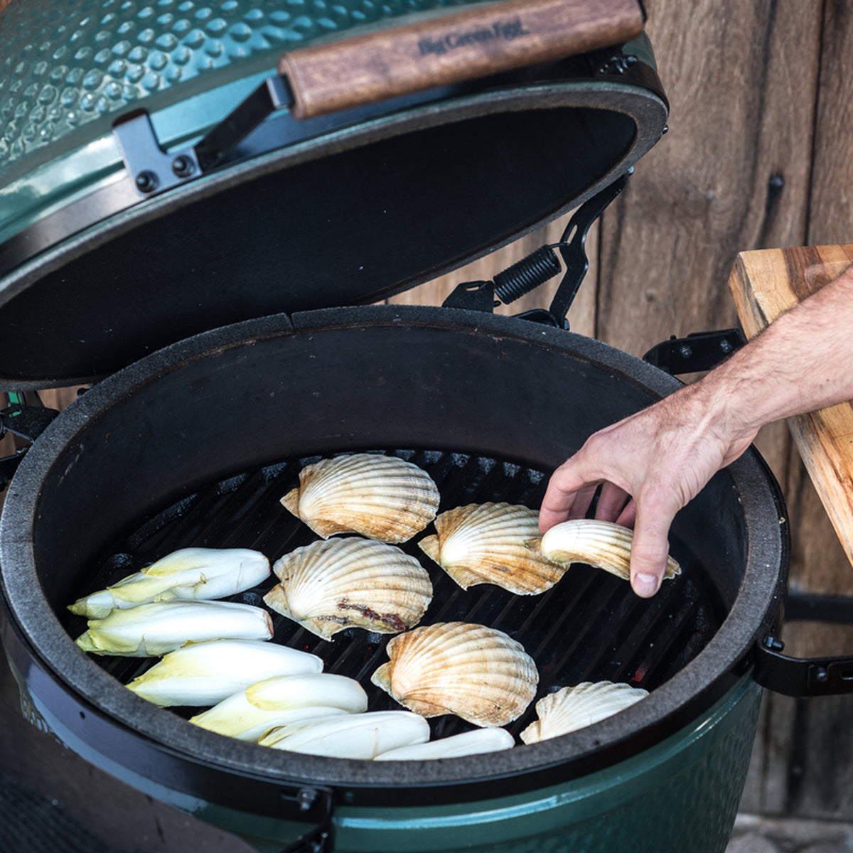 Keramikgrill "Starter Set" Large – Keramik · Ø 46 cm | Big Green Egg