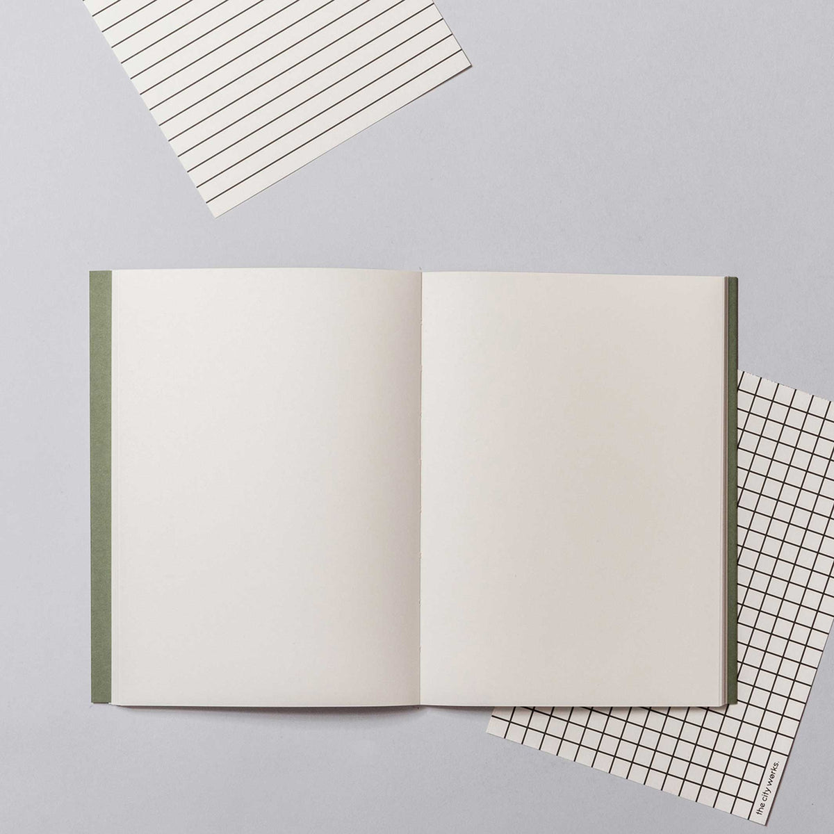 PARIS NOTEBOOK - rostfarbenes Notizbuch - 18x13 cm & 128 Seiten | the city works