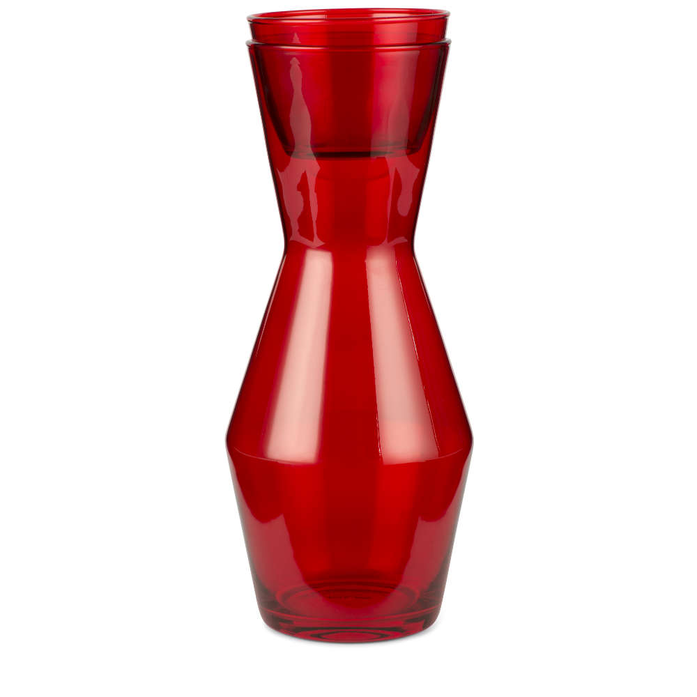 Glaskaraffe "Double Up" – Glas · 28 cm | Spring Copenhagen