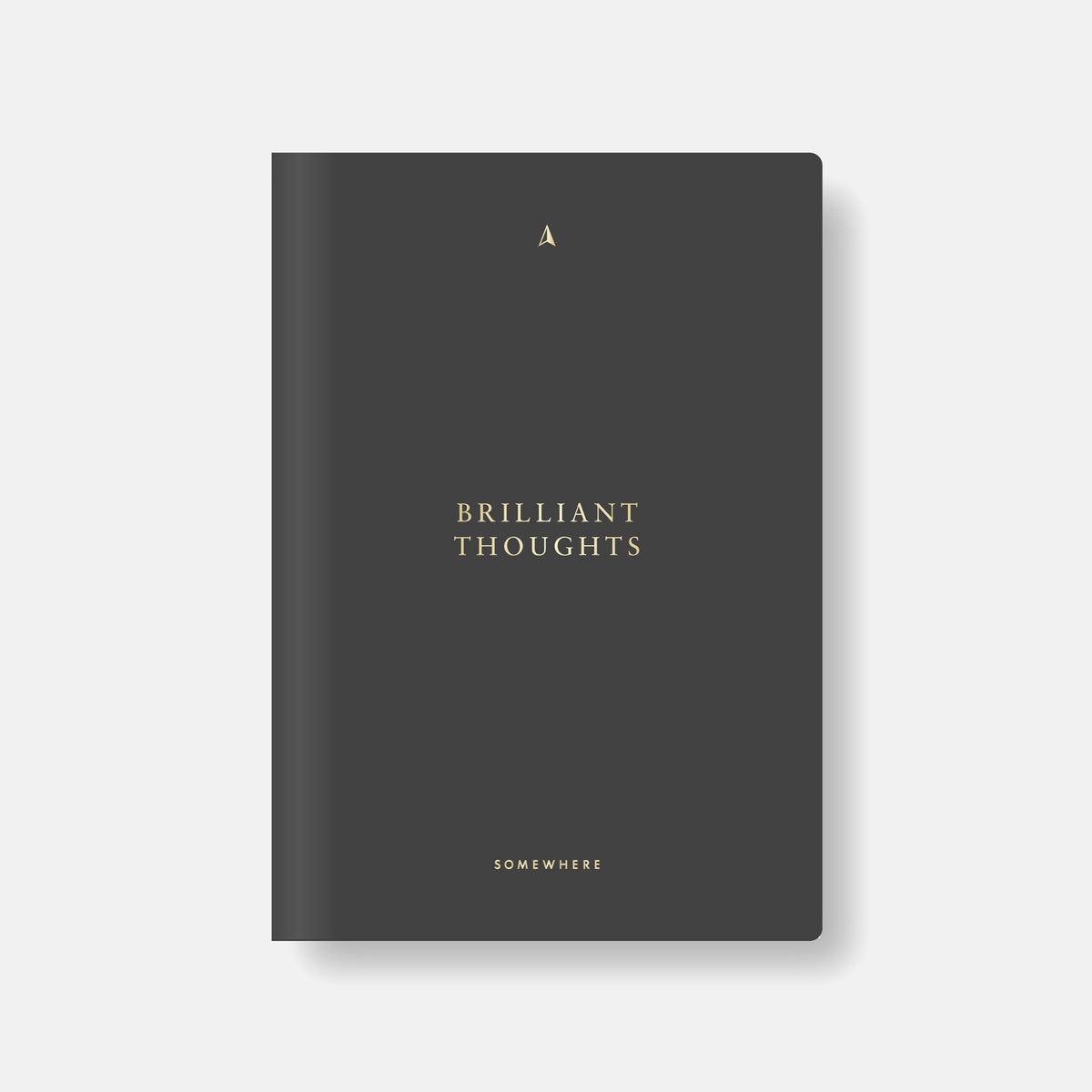 BRILLIANT THOUGHTS - Modulares Journal - A5 Softcover Notizbuch-Umschlag - Your Way Kollektion | Somewhere