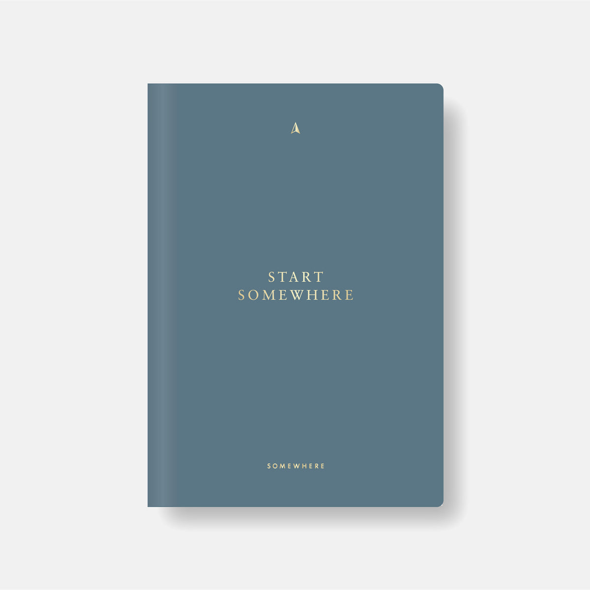 START SOMEWHERE - Modulares Journal - A5 Softcover Notizbuch-Umschlag - Your Way Kollektion | Somewhere