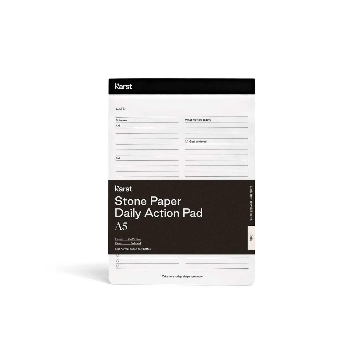DAILY ACTION PAD - TAGES-AUFGABENPLANER | KarstGoods