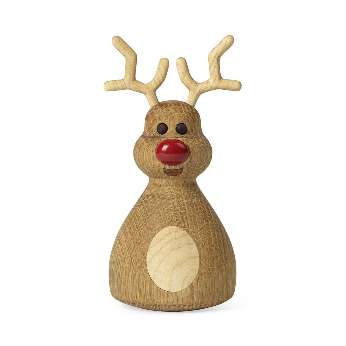 Holz-Rentier Woozie – Dunkelholz · 12 cm | Spring Copenhagen