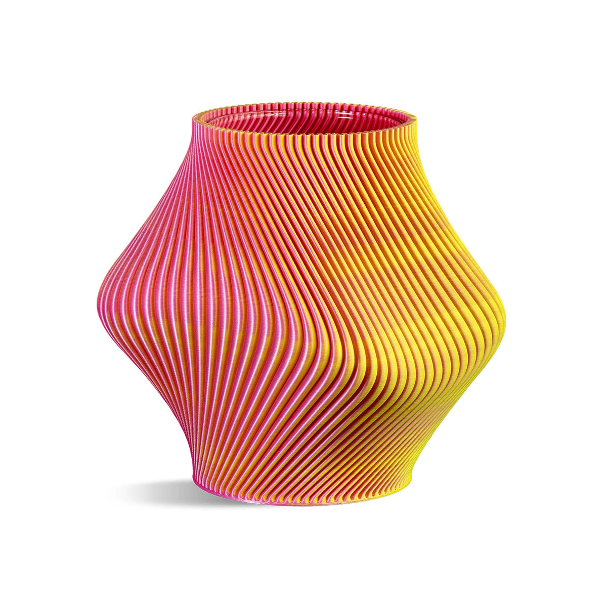 Vase Bloz – Zuckerwatte · 3D-Druck · Innenvase · 20 cm | Sheyn