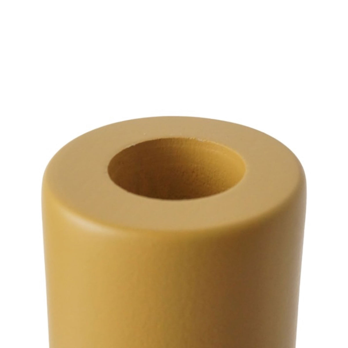 Candleholder "Cone High" – Beech · 32 cm | Lemon Lily
