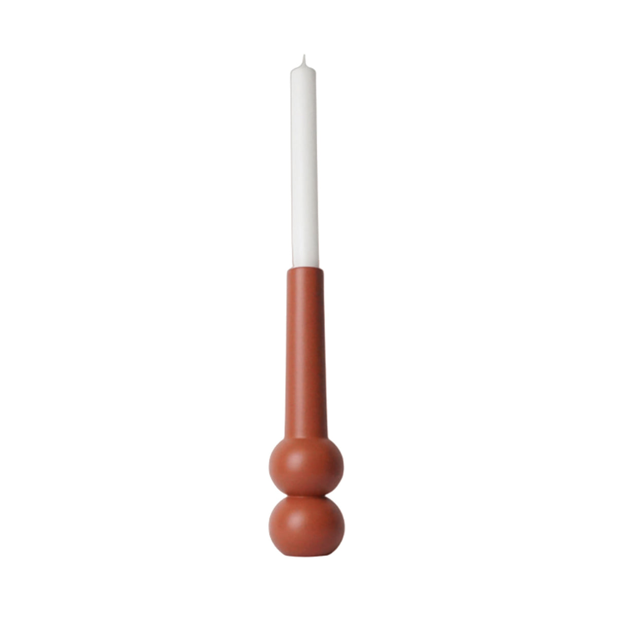 Candleholder "Cone High" – Beech · 32 cm | Lemon Lily