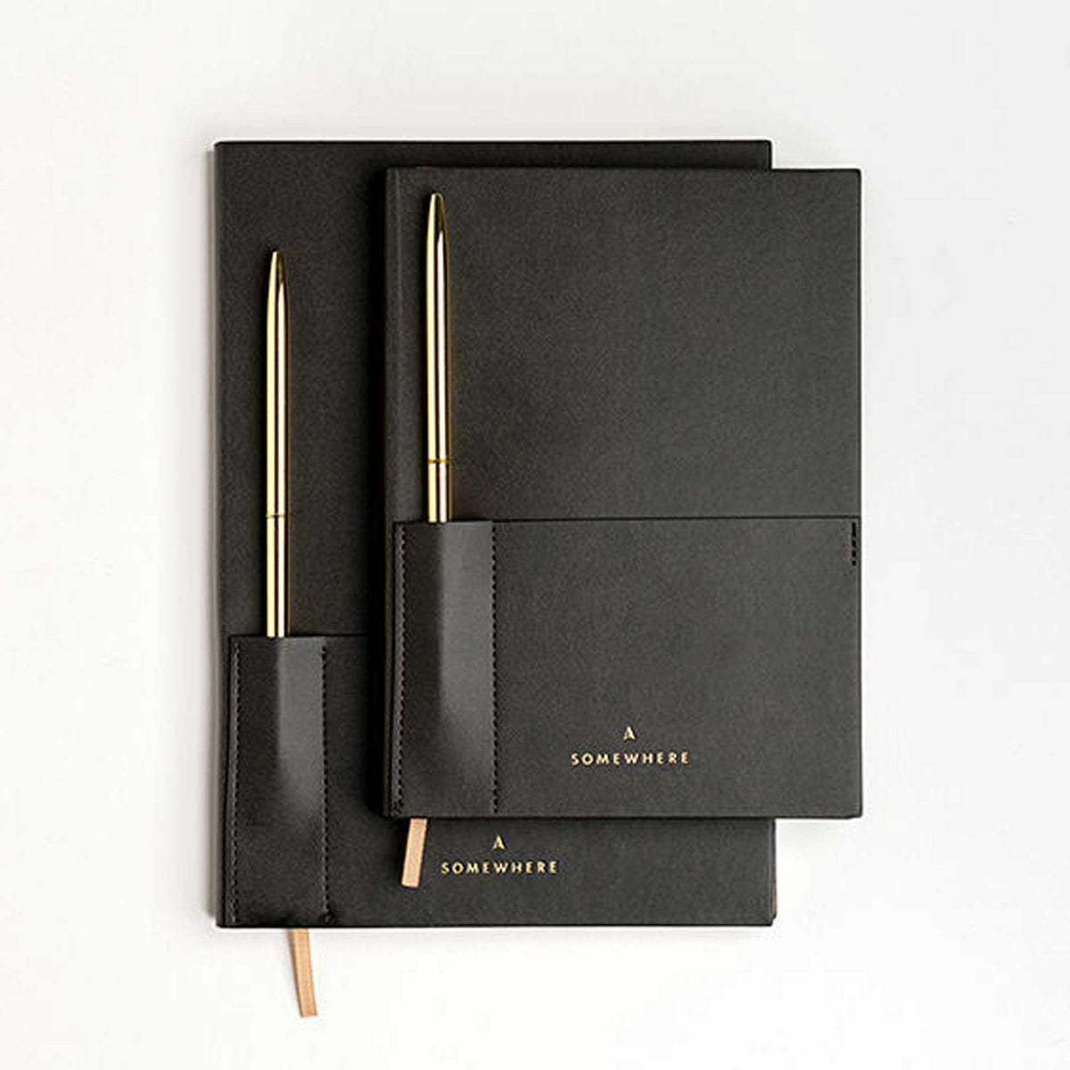 Notizbuch "Ultimate Notebook" – Veganleder · 17x24 cm | Somewhere