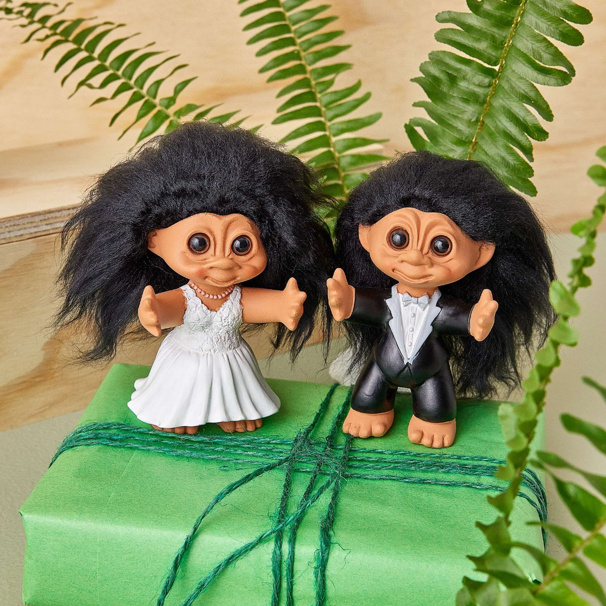 Good Luck Troll "Wedding Couple" – 9 cm | Spring Copenhagen