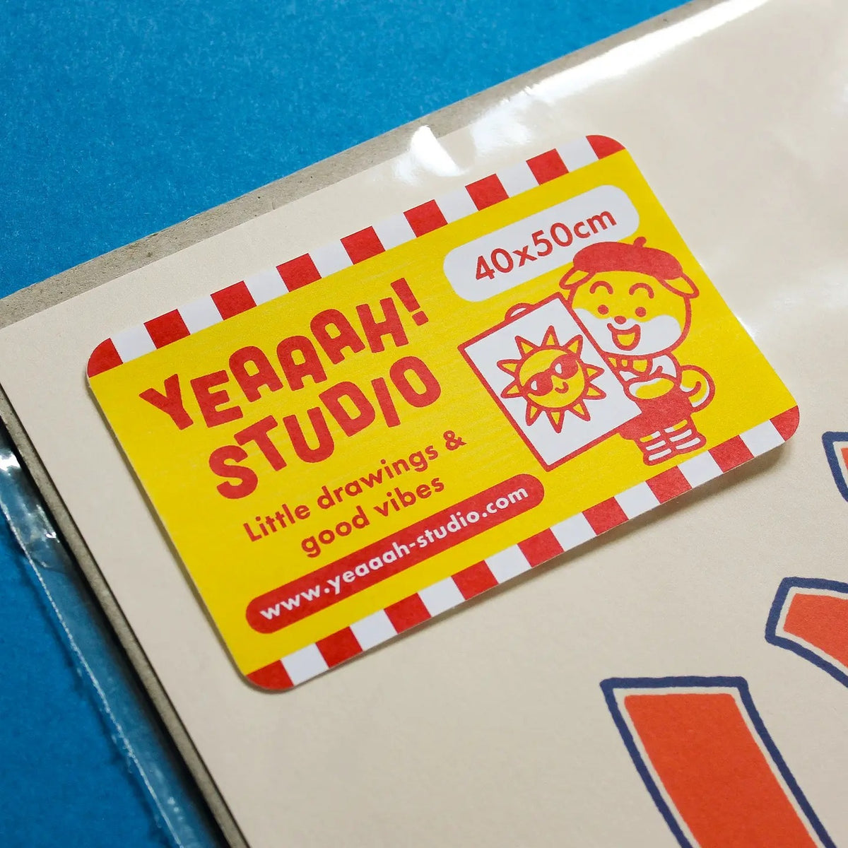 IRASSHAIMASE - Ramen Poster - 40x50 cm | Yeaaah! Studio