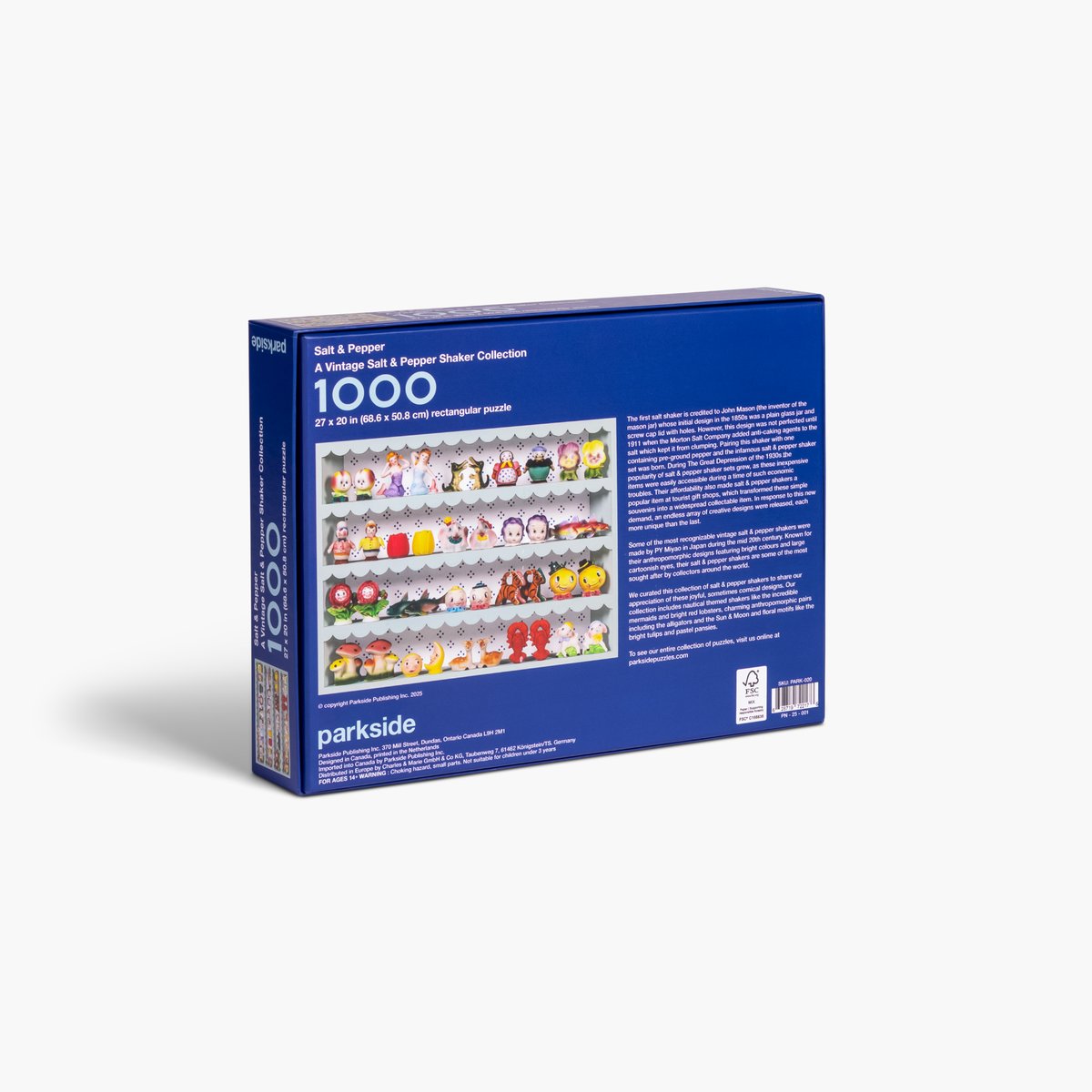 SALT & PEPPER - Vintage Salt & Pepper Shaker Puzzle 1,000 pieces | parkside