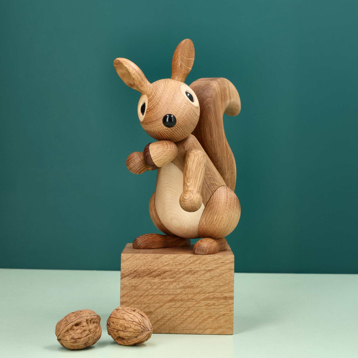 Holz-Eichhörnchen Honey Groß – Eiche · 19 cm | Spring Copenhagen
