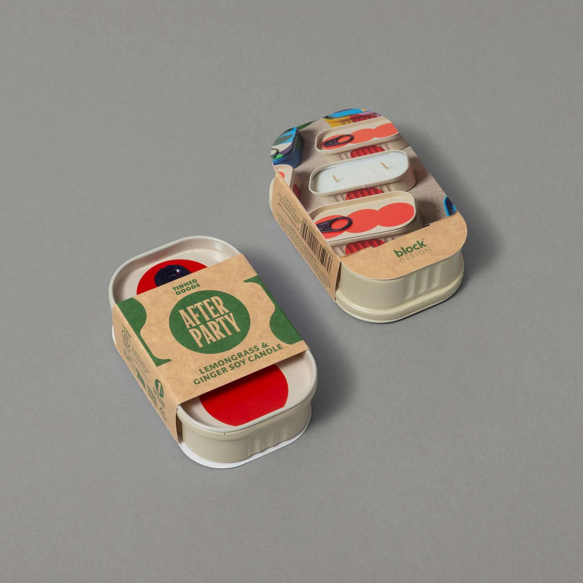Duftkerze "After Party" – Sojawachs · in Dose | Block Design
