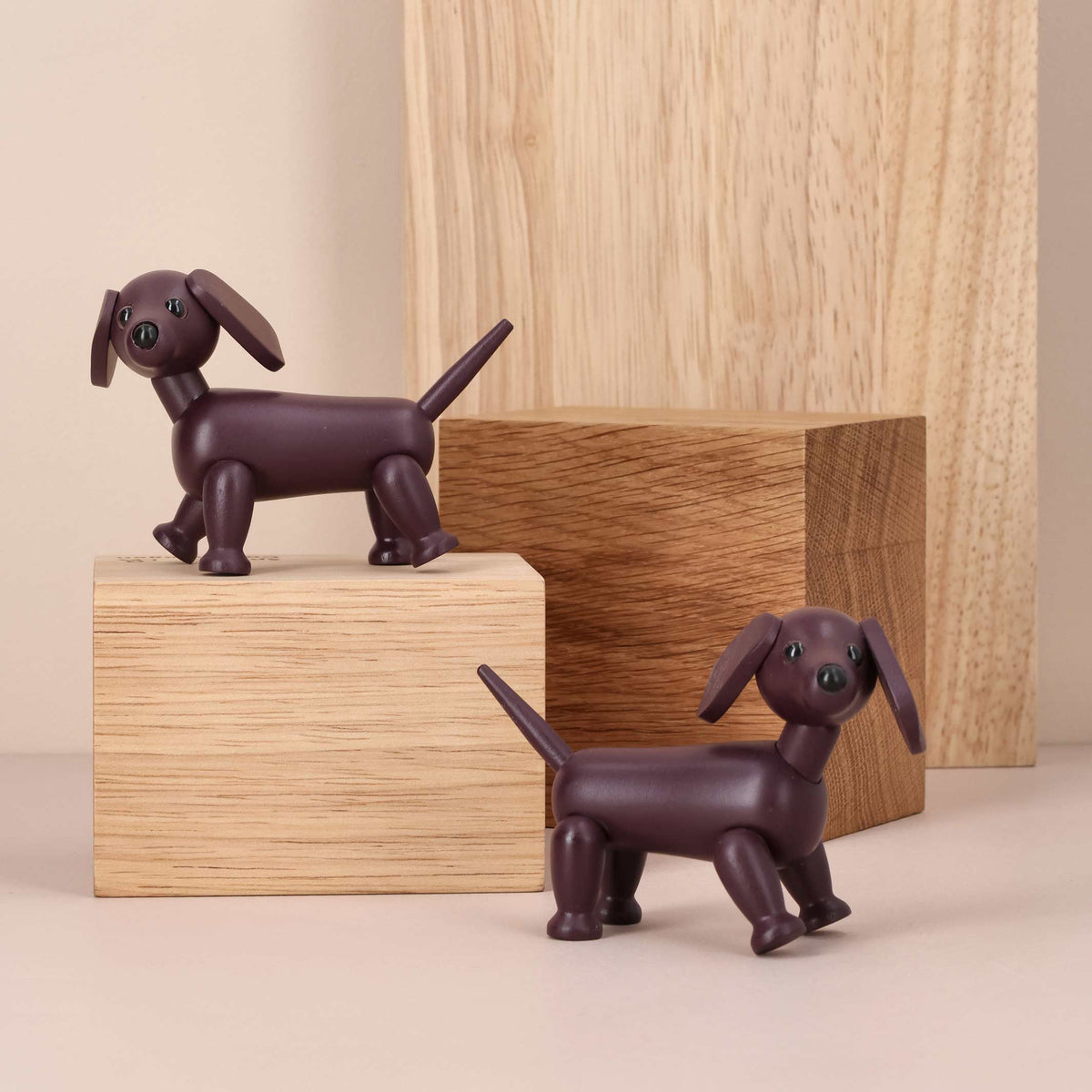 Holz-Dackel Piccolo – Dunkelholz · 10 cm | Spring Copenhagen