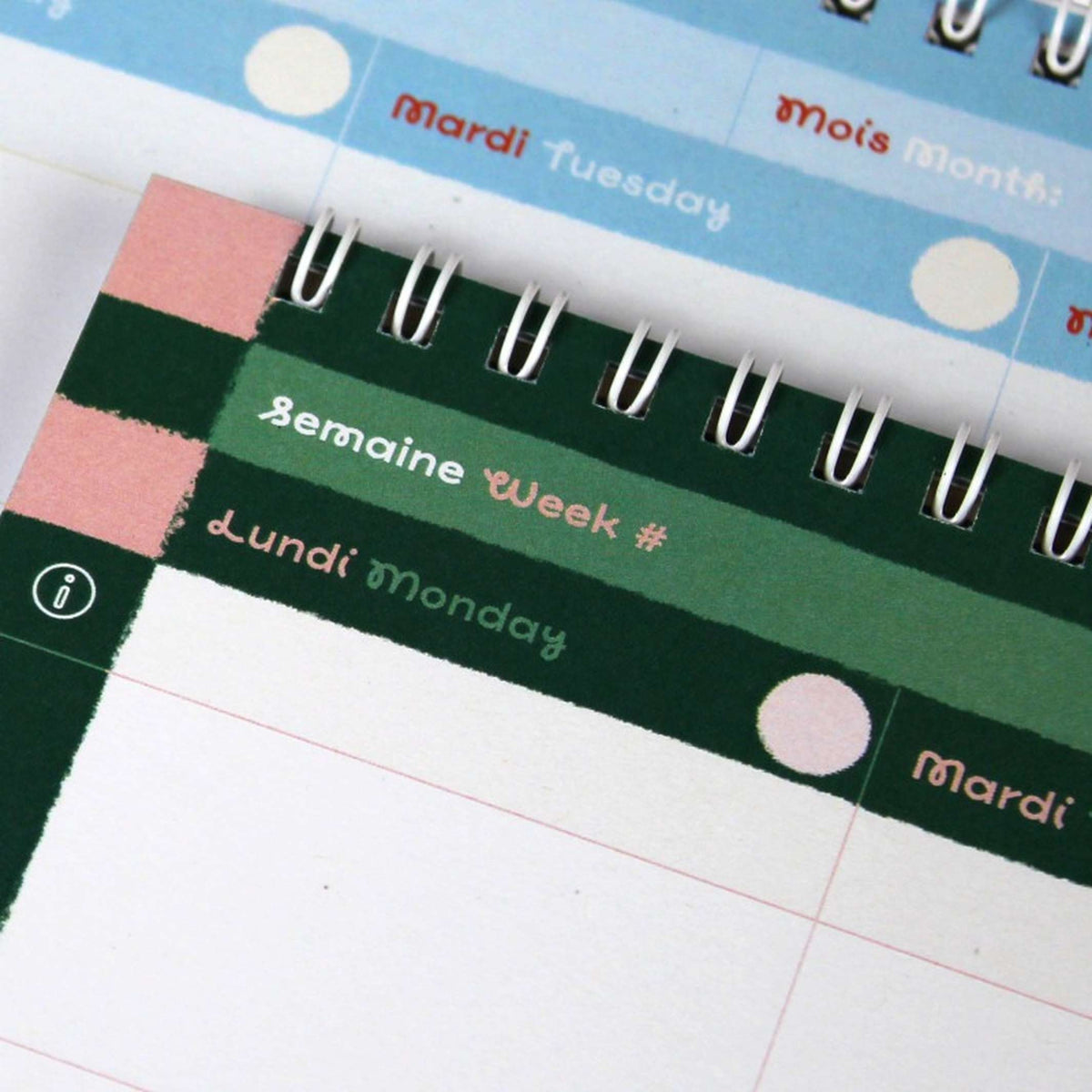 Wochenplaner "Le Planning Hebdo" – Papier · 40×31 cm | Papier Tigre