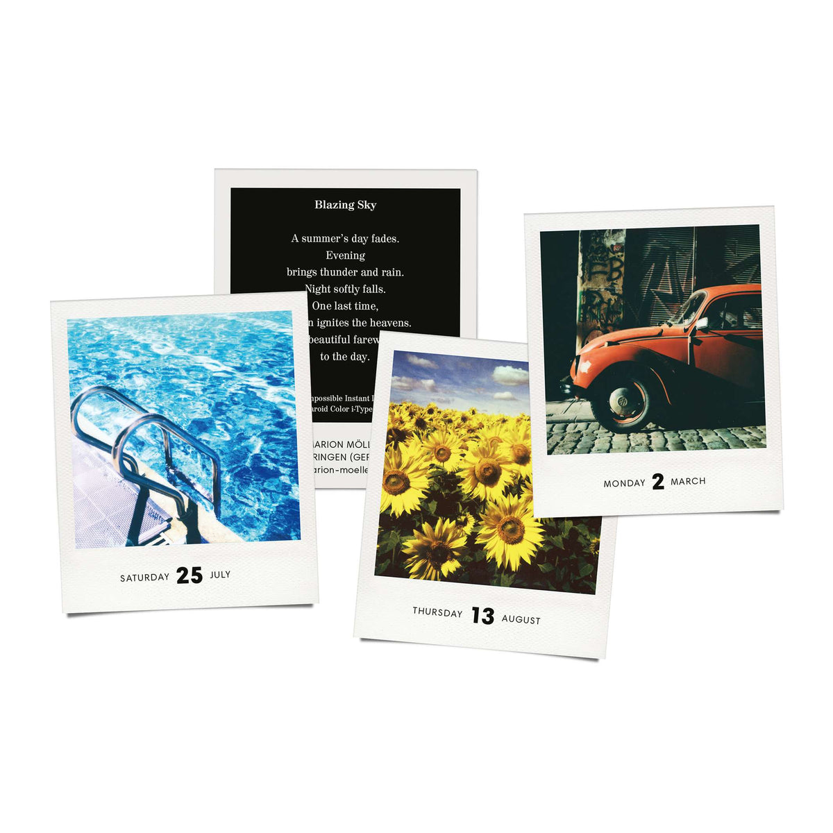 Polaroid-Kalender Photodarium 2026 – 365 Sofortbilder | seltmann+söhne