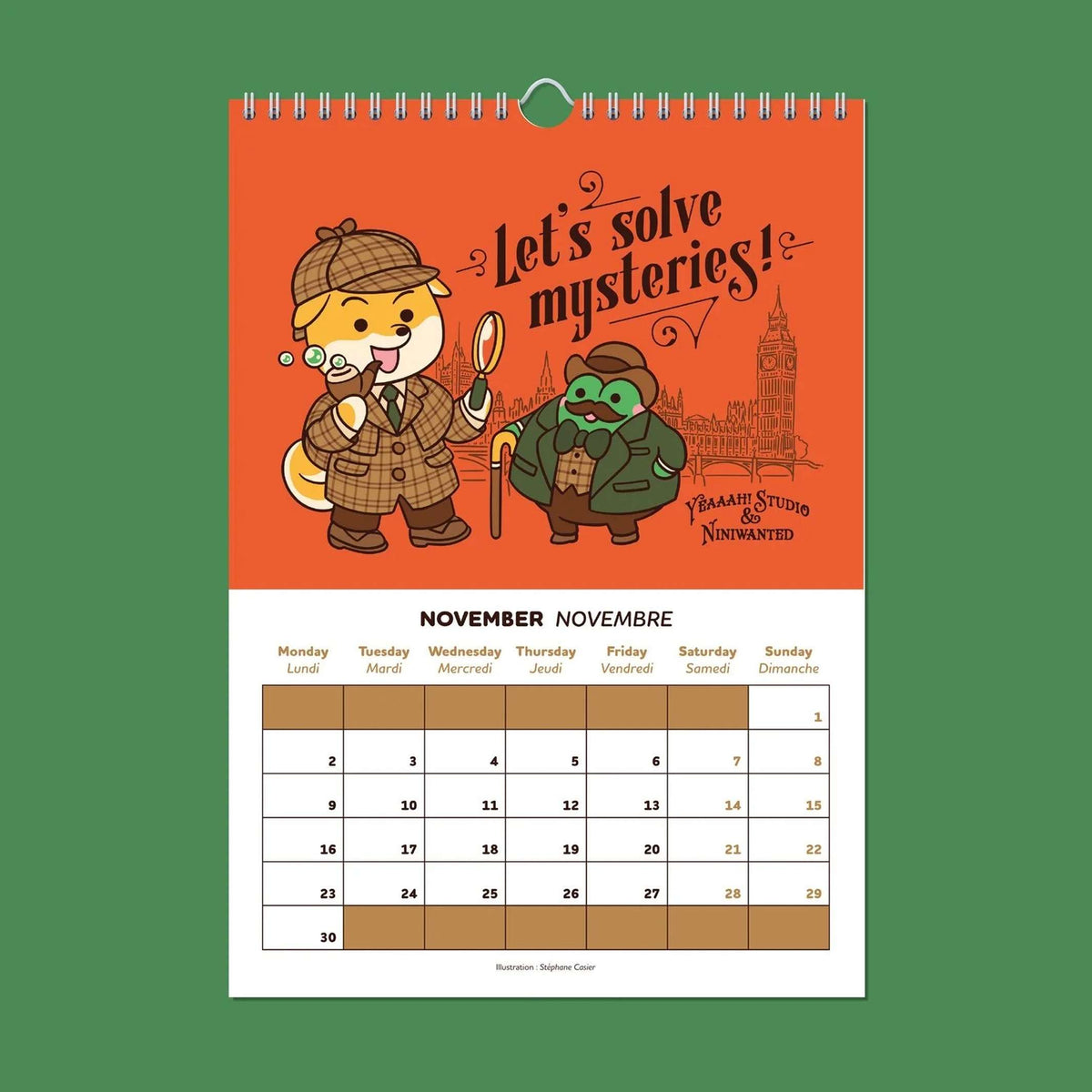 CALENDAR 2026 - Wandkalender Yeaaah! Studio x Niniwanted | Yeaaah! Studio