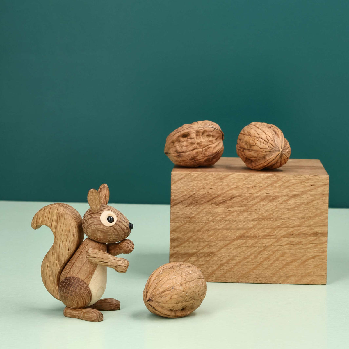 Holz-Eichhörnchen Chippy Mini – Eiche · 7 cm | Spring Copenhagen