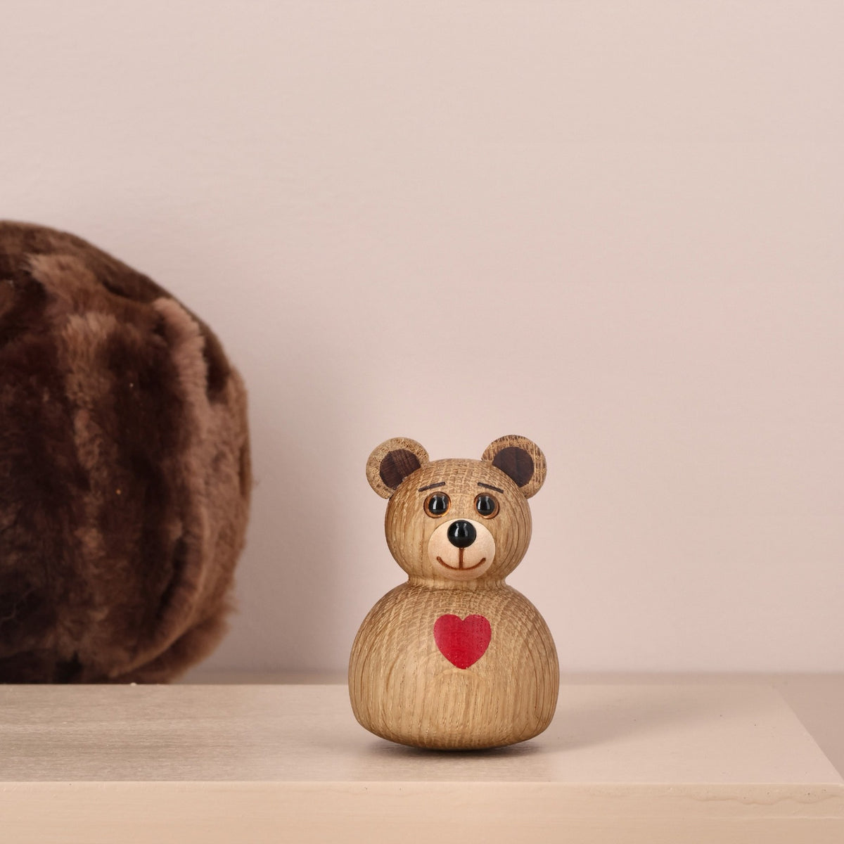 Holz-Teddybär "Mini Teddy" – Eiche · 7 cm | Spring Copenhagen