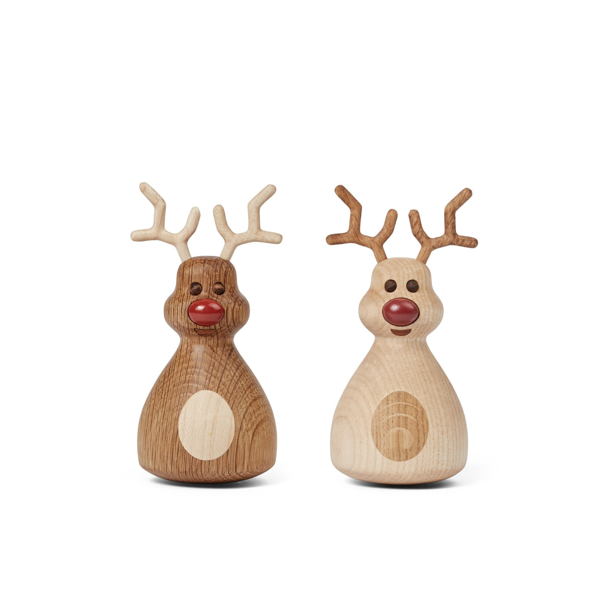 Wooden Reindeer Dizzie – Oak · 12 cm | Spring Copenhagen
