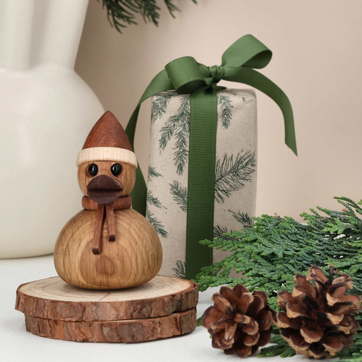 Holz-Entchen Duckie – Eiche · 9 cm | Spring Copenhagen